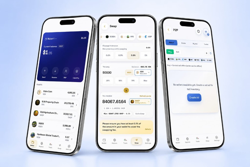 Swap, P2P & Liquidity